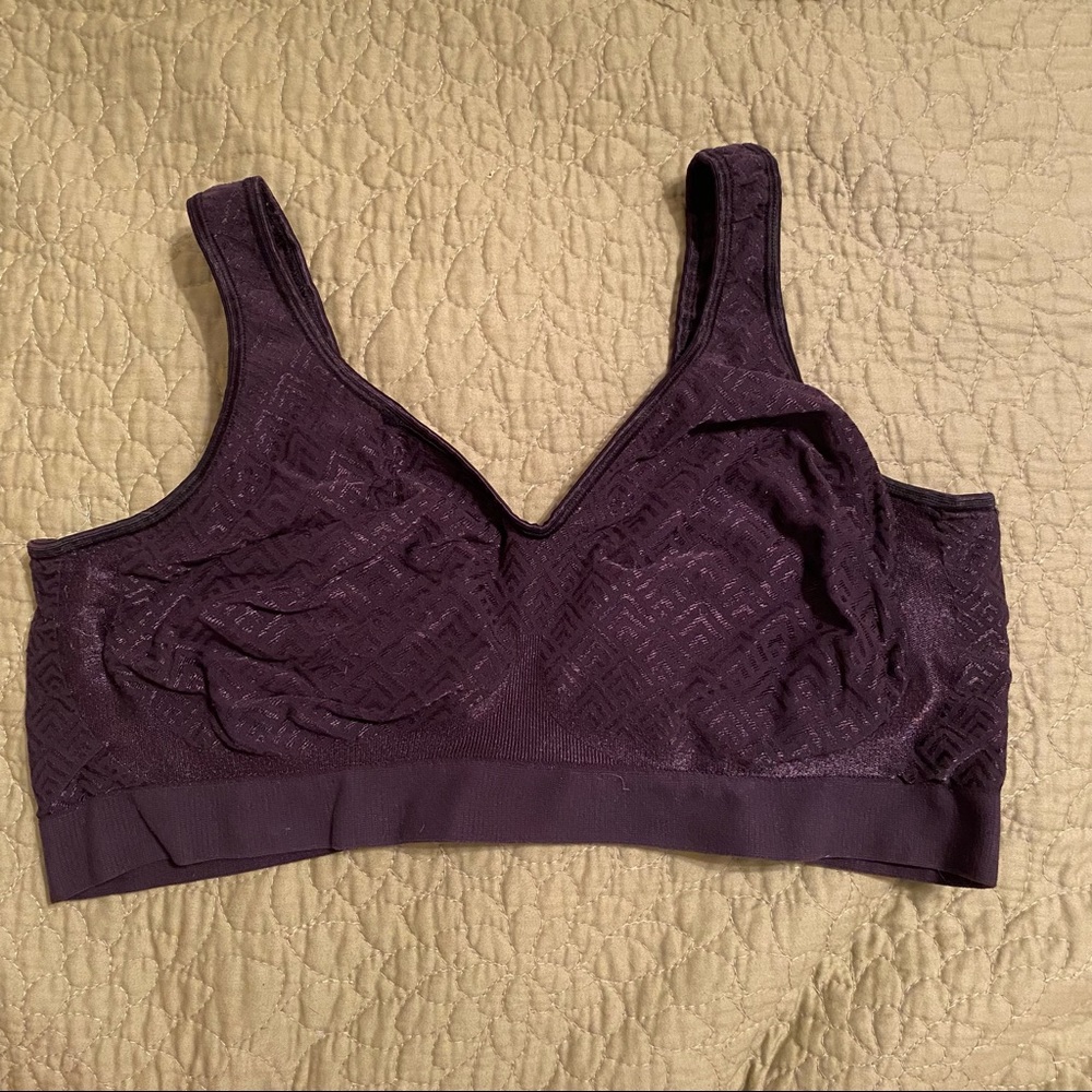 Black Wireless Bra